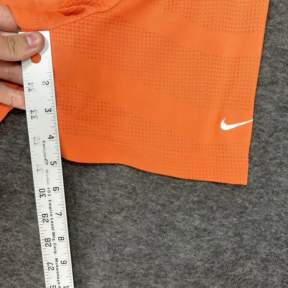 Nike Troon North Golf Polo Shirt Mens XL Orange Breathable Short sleeve - Picture 9 of 13